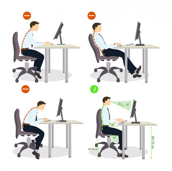 comment choisir son fauteuil de travail la bonne posture