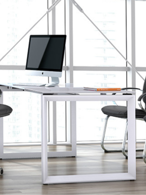 BUREAU PIETEMENT ARCHE FERME STAR MOBELLINEA