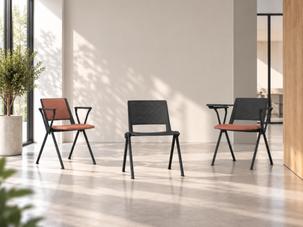 Chaises visiteurs professionnelles pour bureau et espace d’accueil